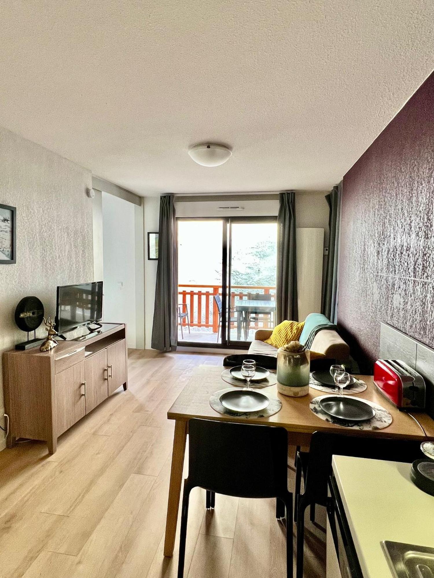 Appartement Familial Avec Parking Centre Valberg Péone Buitenkant foto